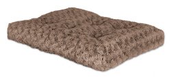Mocha Swirl Fur Pet Bed 17 x 11 – inches