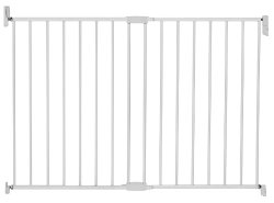 Munchkin Extending Extra Tall and Wide Metal Gate, White
