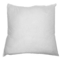 Mybecca – 18″ X 18″ Sham Stuffer Square Pillow Form Insert Polyester, Standard / White