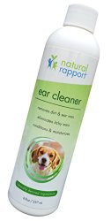 Natural Rapport Dog Ear Cleaner – Natural Solution to Wash Debris and Wax from Pet’s Ears