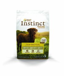Nature’s Variety Instinct Grain-Free Chicken Meal Formula Dry Dog Food, 25.3 lb. Bag