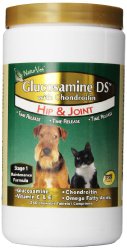 NaturVet 240 Count Glucosamine- DS with Glucosamine and Chondroitin Tablets for Dogs