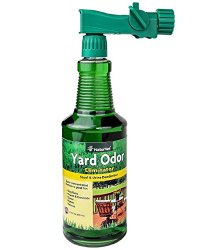 NaturVet Yard Odor Eliminator Concentrate Hose Spray, 31.6 Ounce
