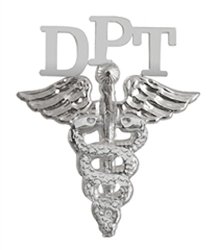 NursingPin – Doctor of Physical Therapy DPT Graduation Pin in Silver