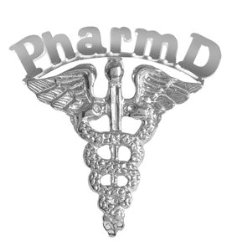 NursingPin – Pharm D Graduation Pin in Silver for Doctor of Pharmacy