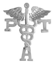 NursingPin – Physical Therapist Assistant PTA Graduation Lapel Pin in Silver
