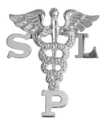 NursingPin – Speech Language Pathologist SLP Graduation Pin in Sterling Silver