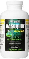 Nutramax Dasuquin with MSM for Large Dogs – 150 Tablets