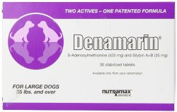Nutramax Denamarin Tabs for Large Dogs 35 Lbs. and Over – 30 Tablets