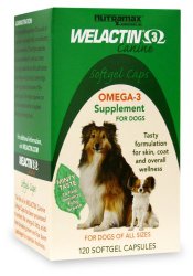 Nutramax Welactin 3 – Canine 120 – Softgel Caps