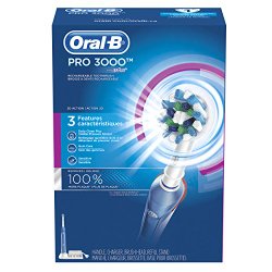Oral-B PRO 3000 Electric Rechargeable Power Toothbrush Powered by Braun