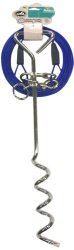 Pet Champion 18-Inch Spiral Tie Out Stake and 25-Feet Cable