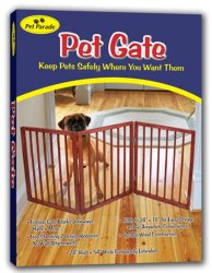 Pet Parade Folding Pet Gate