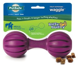 PetSafe Busy Buddy Waggle Dog Toy, Medium/Large