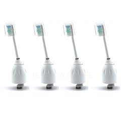 Philips Sonicare Toothbrush E Series Generic Replacement Heads Fits: Essence, Xtreme, Elite and Advance (4-pack)