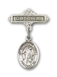Religious Obsession’s Sterling Silver Baby Badge