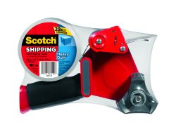 Scotch Heavy Duty Shipping Packaging Tape with Heavy Duty Dispenser, 1.88 Inches x 54.6 yd (3850-ST)