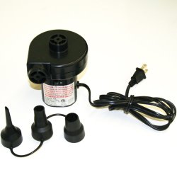 Smart Air Beds A/C Electrical Air Bed Pump (110-125v 60Hz, Black)