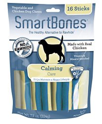 Smart Bone Functional Sticks 16 Count Calming Dog Chews
