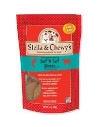 Stella & Chewy’s Freeze Dried Surf & Turf (Beef and Salmon) Dinner for Dogs, 15 ounce