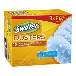 Swiffer Disposable Cleaning Dusters Refills, Unscented, 16-Count (Packaging May Vary)