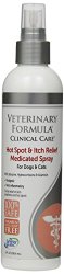 SynergyLabs Veterinary Formula Clinical Care Hot Spot & Itch Relief Medicated Spray for Dogs & Cats; 8 fl. oz.