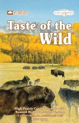 Taste of the Wild Dry Dog Food, Hi Prairie Canine Formula with Roasted Bison & Venison, 15-Pound Bag