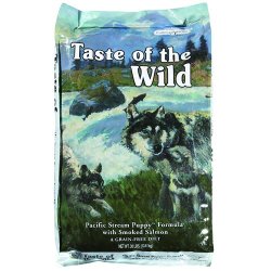Taste of the Wild Grain-Free Pacific Stream Dry Dog Food for Puppy, 30-Pound Bag