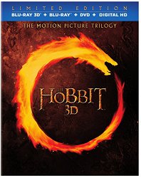 The Hobbit: Motion Picture Trilogy (Limited Edition Blu-ray 3D + Blu-ray + DVD + Digital HD)