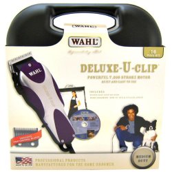 Wahl 9484-300 U-Clip Deluxe Pro Home Pet Grooming Kit, by Wahl Professional Animal
