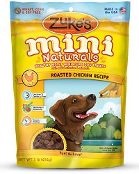 Zuke’s Mini Naturals Dog Treats, Roasted Chicken Recipe, 16-Ounce