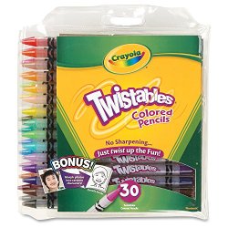 Crayola 30 Count Twistable Colored Pencils