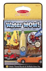 Melissa & Doug Water Wow Coloring Book – Vehicles