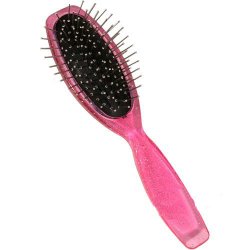Doll Hairbrush in Pink, For 18 Inch Dolls like American Girl Dolls & Bitty Baby, Doll Wig Hair Brush by Sophia’s, Doll Accessories