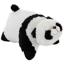 Genuine My Pillow Pet Comfy Panda – Large 18″ (Black and White)