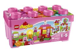 LEGO DUPLO Creative Play 10571 All-in-One-Pink-Box-of-Fun