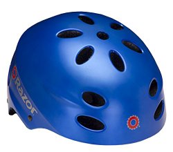 Razor V-17 Child Helmet, Satin Blue