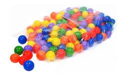 Non-Toxic 200 “Phthalate Free” Crush Proof Non-Recycled Quality Play Balls 6 Color