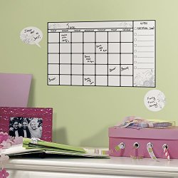 ROOMMATES RMK1556SCS Dry Erase Calendar Peel & Stick Wall Decal