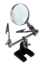 SE MZ101B Helping Hand with Magnifying Glass