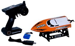 Udirc Venom 2.4GHz High Speed Remote Control Electric Boat (Orange)