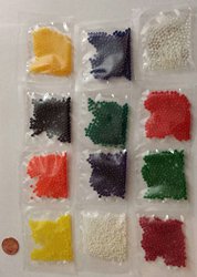 12 Pack Combo Sooper BeadZ® Water Beads Gel – 12 Colors