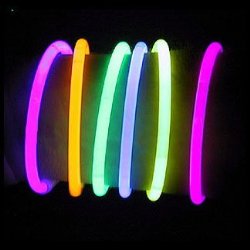 8″ LumiStick Brand Glowsticks Glow Stick Bracelets Mixed Colors (Tube of 100)