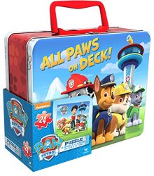 All Paws on Deck Paw Patrol Puzzle in Tin, 24 Pieces