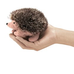 Folkmanis Mini Hedgehog Finger Puppet