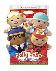 Melissa & Doug Jolly Helpers Hand Puppets