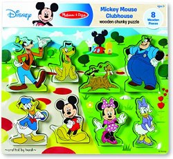 Mickey Mouse Clubhouse Wooden Chunky Puzzle