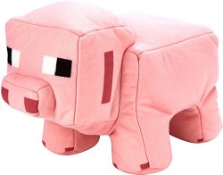 Minecraft Reversible Plush, Pig to Porkchop