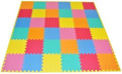 ProSource Kid’s Puzzle Solid Play Mat