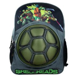 Teenage Mutant Ninja Turtles Hard Shell Neoprene 16″ Boys TMNT Shellheads School Fullsize Backpack